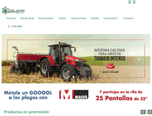 Tablet Screenshot of colonoagropecuario.com